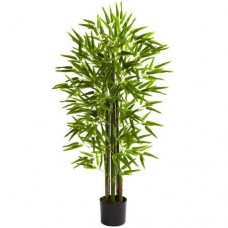 Nearly Natural 5384 Bamboo UV Resistant Tree- 4-Feet- Green   382311950099